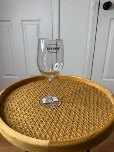 Tritan Clear Wine Glass- Merritt