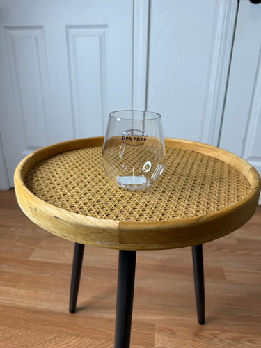 Tritan Stemless Clear Wine Glass - Merritt