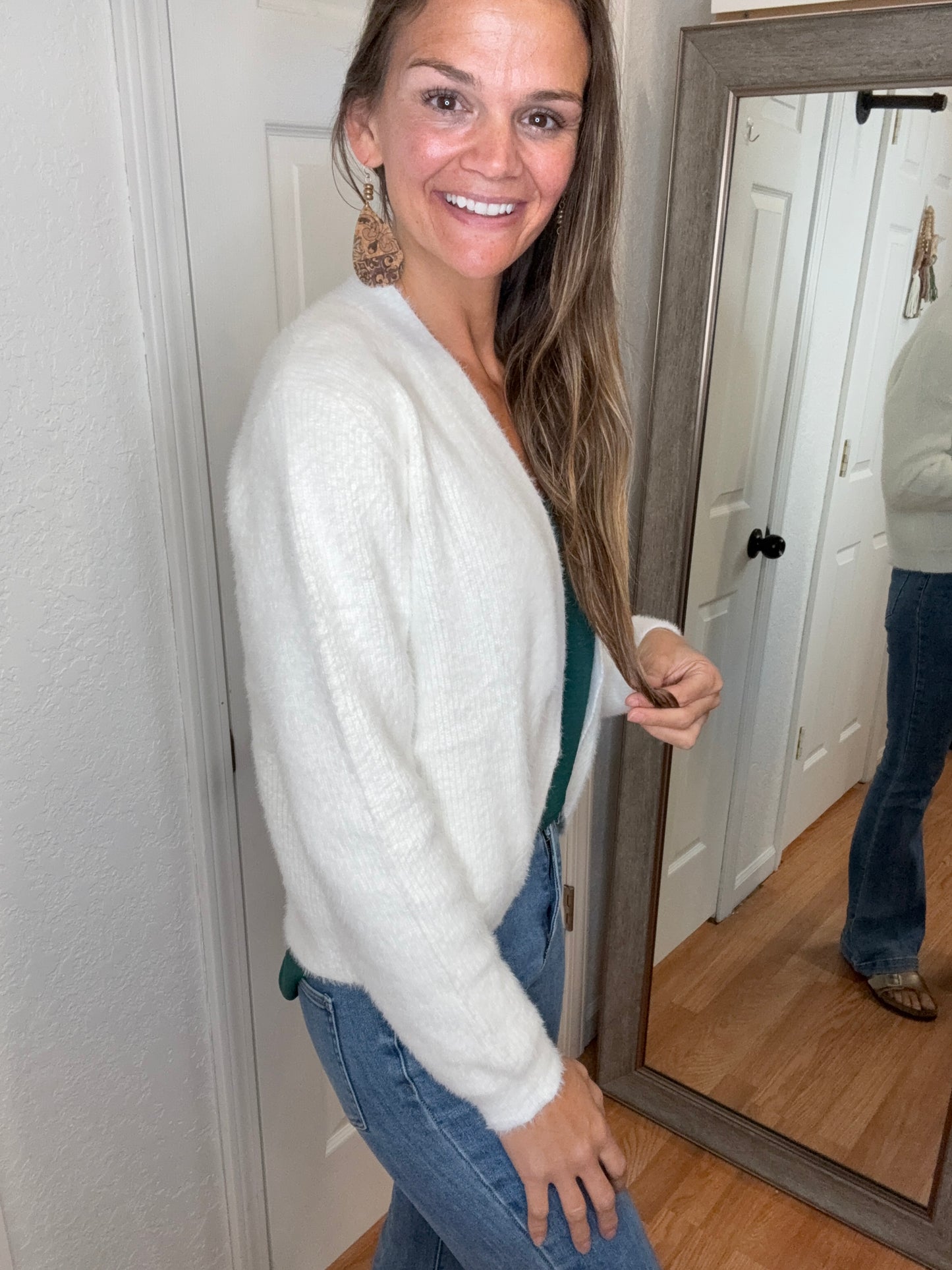 ALLEY CARDIGAN OFF WHITE - COZY