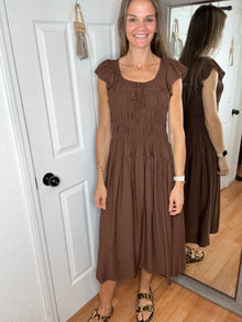 Thea Midi Dress - Blu Pepper