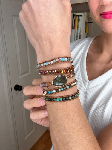 LEAH WRAP BRACELET - MULTI-MIA