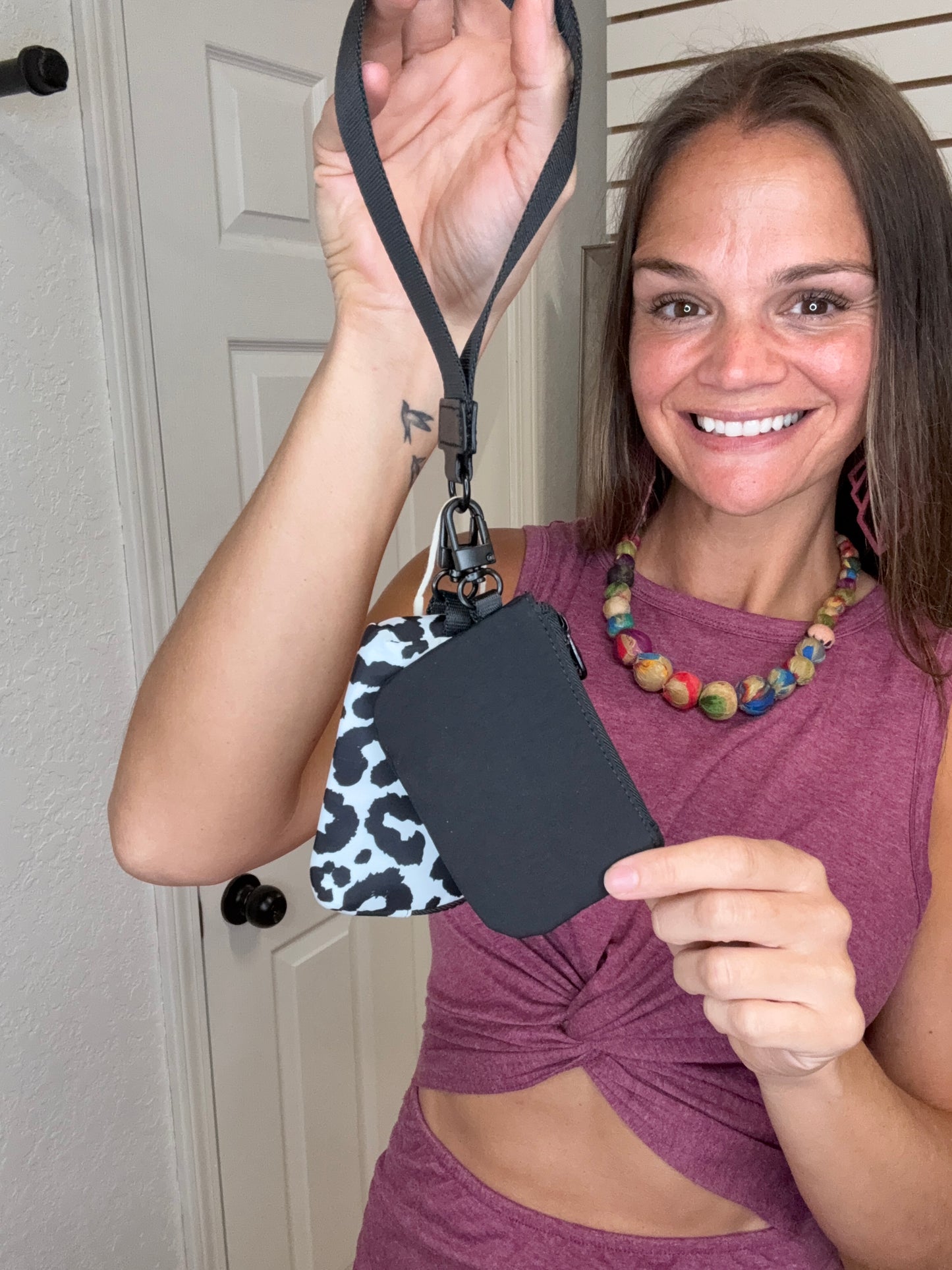 DOLLY- LEOPARD KEYCHAIN WALLET