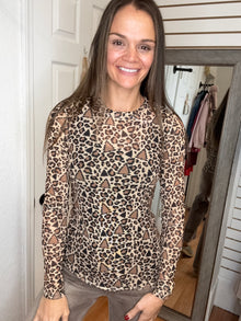 CHRISTMAS MESH TOP LEOPARD TREE - BLAKELEY