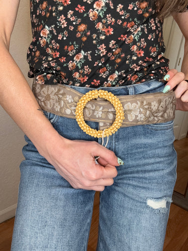 Kayla Buckle Belt - POL