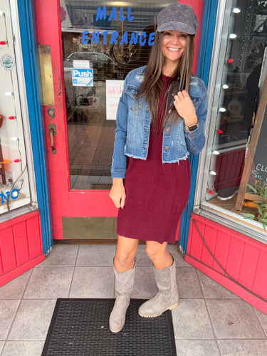 DASHING TALL BOOTS GREY - VERY G