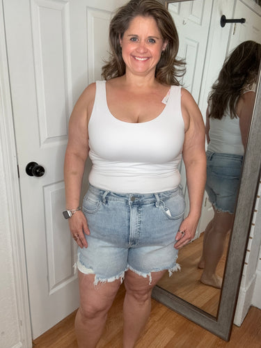 Lilly Denim Shorts- Risen