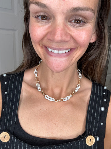ONICA NECKLACE SILVER AND GOLD - WHAT’S HOT