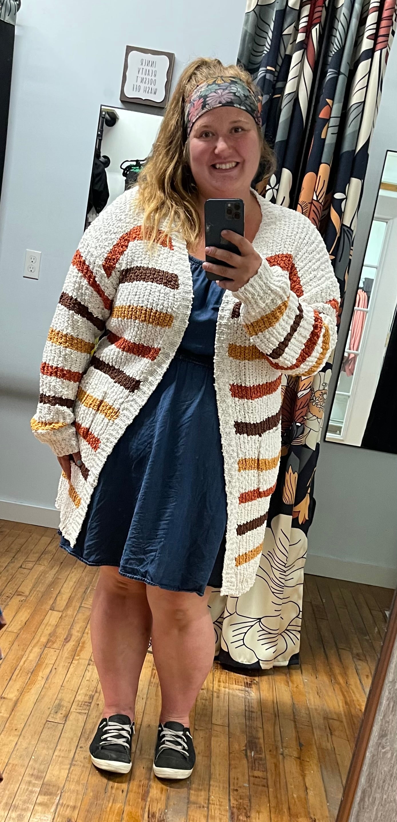 Fall Stripe Cardigan