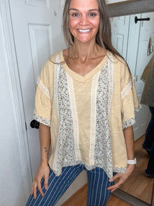 Barley Short Sleeve Top- Haptics