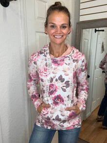 HAILEY HOODIE AUTUMN BLOSSOM - MICHELLE MAE
