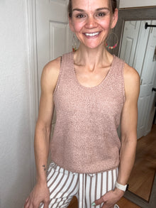 Lydia Sleeveless Top Mauve- Jade By Jane