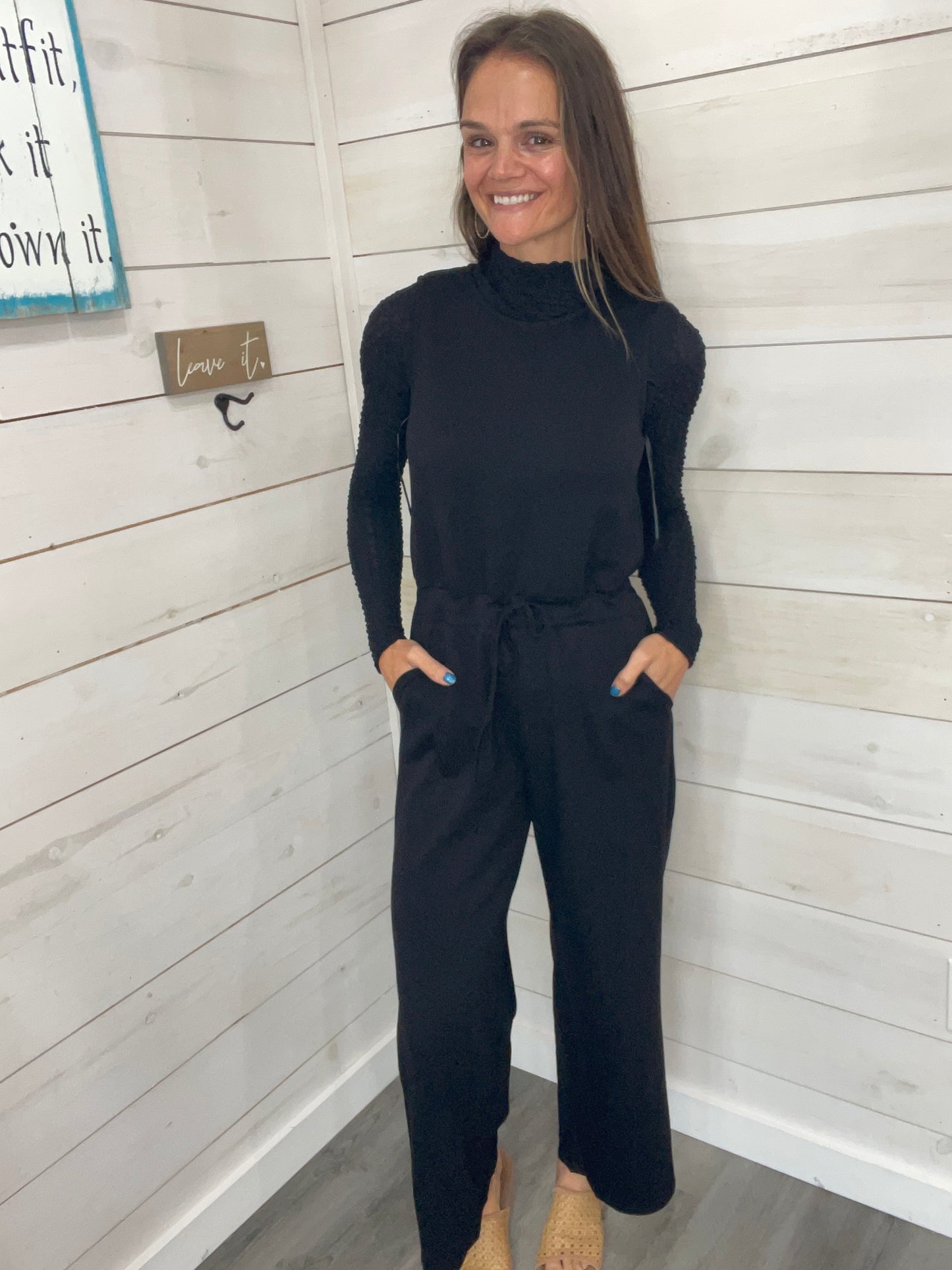 Stacey Jumpsuit - Black