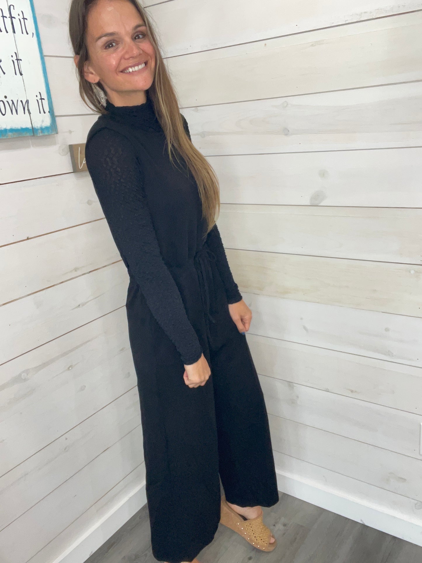 Stacey Jumpsuit - Black