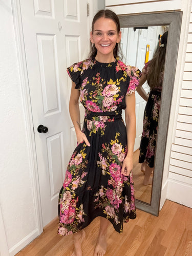TAKE ME AWAY MIDI DRESS - ODDI