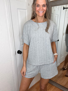 Tina Textured Top & Shorts Set Sold Separately - Anniewear