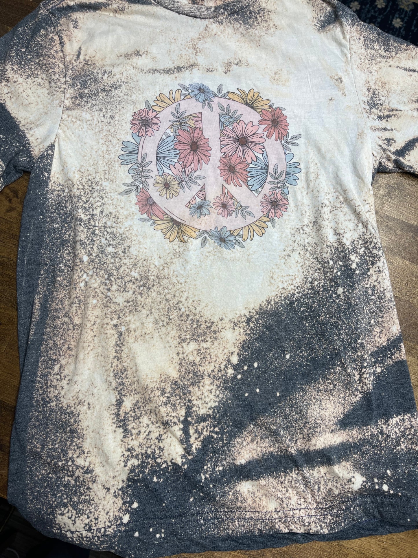Floral Peace Graphic tee