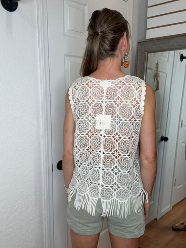 Bobbie Layering Vest Oat - Heimish