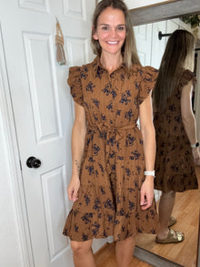 Emery Collared Dress - Mikarose