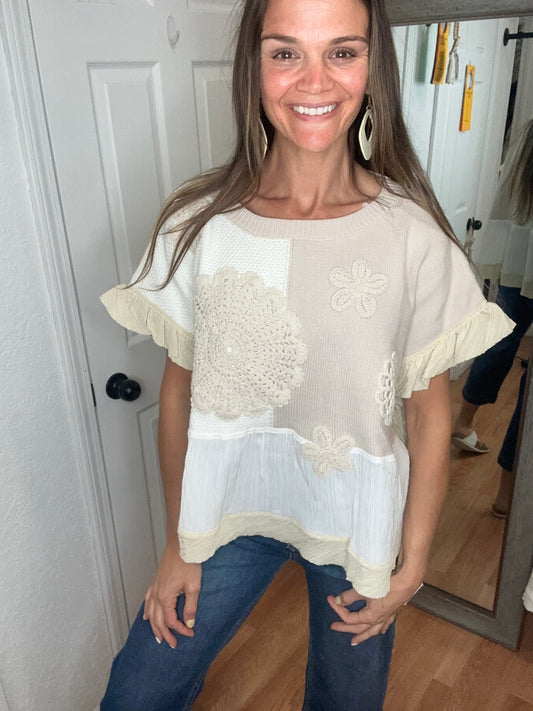 BREEZIE SWEATER TOP - DAVI & DANI