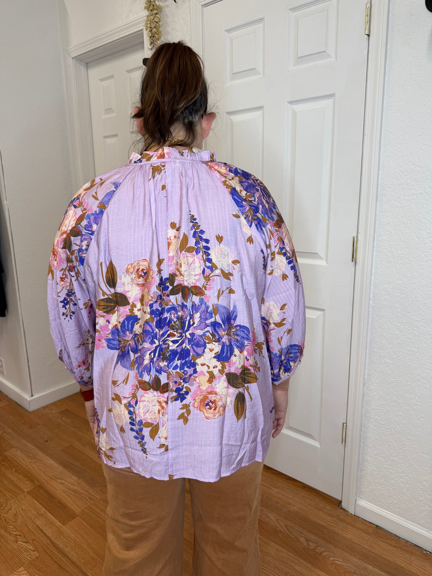 ODDI - LAVENDER FIELDS BLOUSE