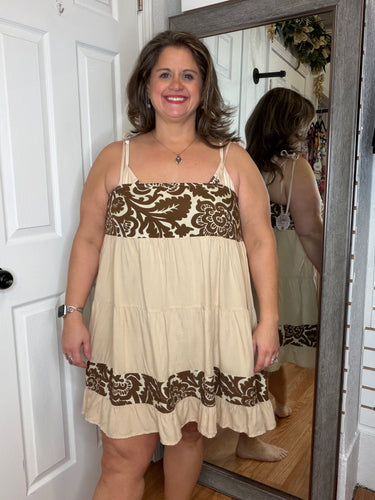 Coastal Cowgirl Swim Coverup Dress- Blakeley