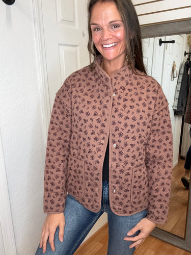 PERCY QUILTED LAYERING JACKET - STACCATO