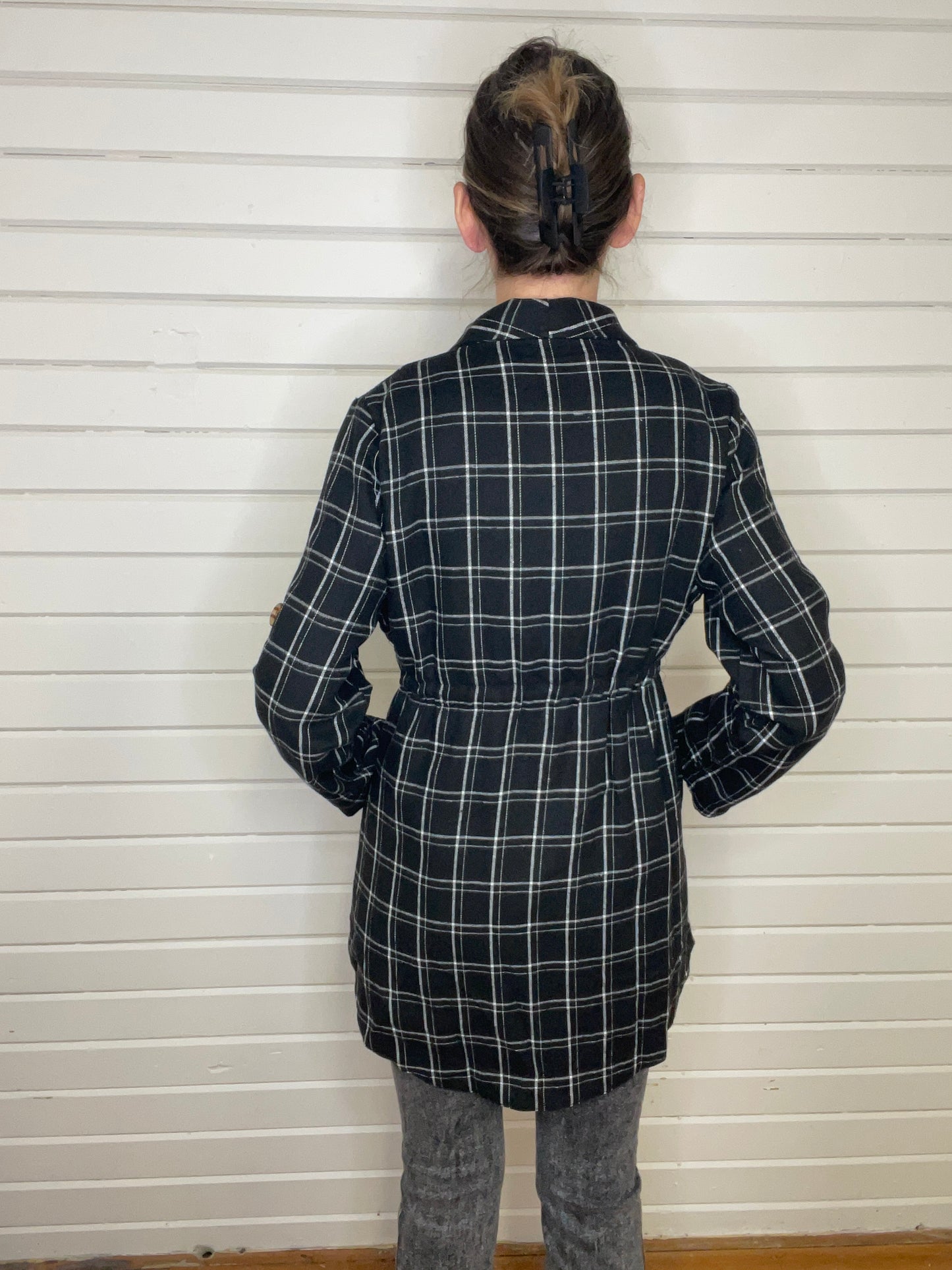 Harper Plaid Layering Jacket