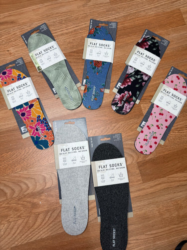 FLAT SOCKS - MULTIPLE PRINT OPTIONS