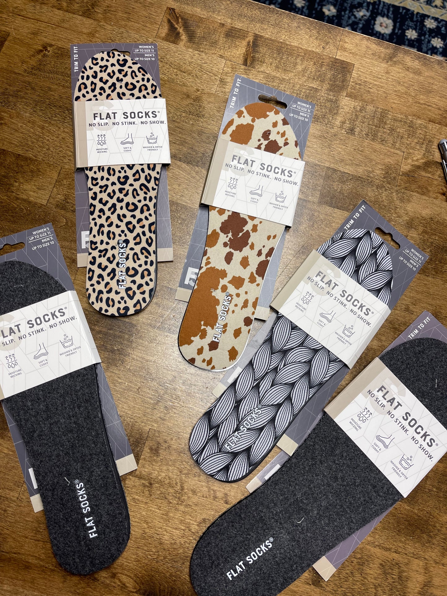 FLAT SOCKS - MULTIPLE PRINT OPTIONS