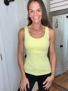 BUTTER TANK TOP LEMON - RAE MODE