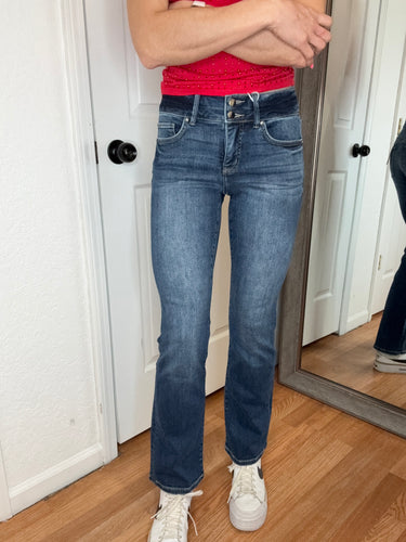 Mia 2-Button Bootcut Jeans - RFM