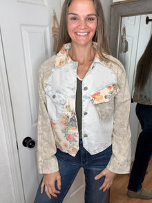 Marlene Denim & Corduroy Jacket - POL