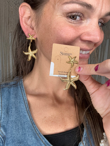 STARFISH EARRINGS - MIA ACCESSORIES