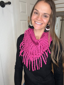 TILLIE TWO TONED TUBE SCARF- MULTIPLE COLOR OPTIONS
