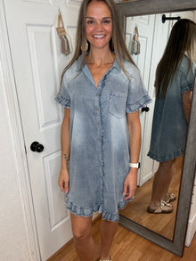Daryn Denim Dress- Heimish