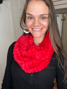 FREDA FAUX FUR INFINITY SCARF- COLOR OPTIONS
