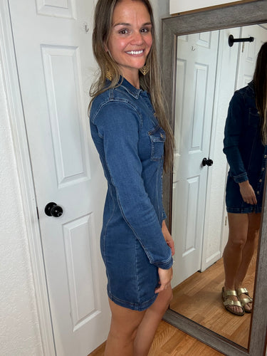 Ora Denim Dress - THREAD & SUPPLY