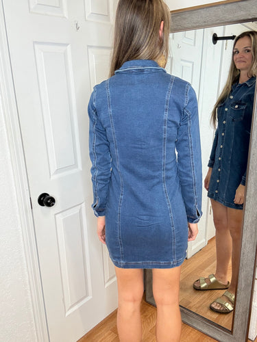 Ora Denim Dress - THREAD & SUPPLY