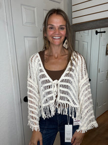Sadie Crochet Cardigan - POL
