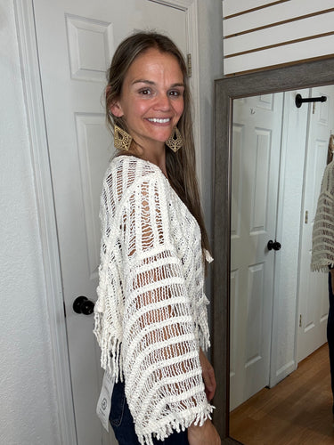 Sadie Crochet Cardigan - POL