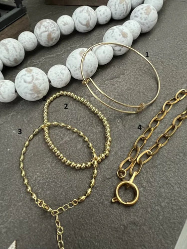Ani Charm Bar Bracelet GOLD