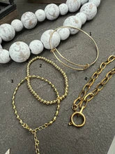 Toggle Charm Bar Bracelet GOLD