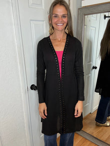 Celeste Cardigan Black - Vocal