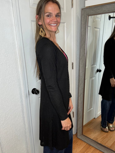 Celeste Cardigan Black - Vocal