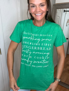 CHRISTMAS MOVIE GRAPHIC TEE