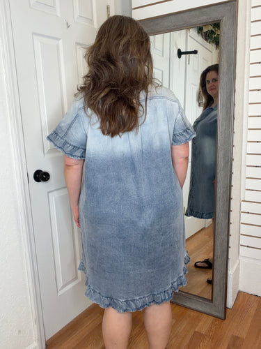 Daryn Denim Dress- Heimish
