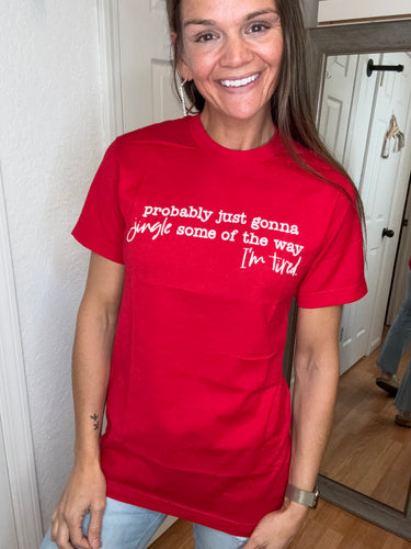 JINGLE SOME OF THE WAY GRAPHIC TEE
