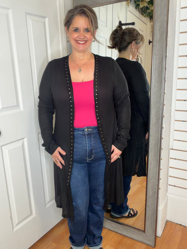 Celeste Cardigan Black - Vocal
