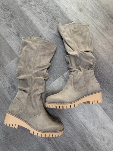 DASHING TALL BOOTS GREY - VERY G