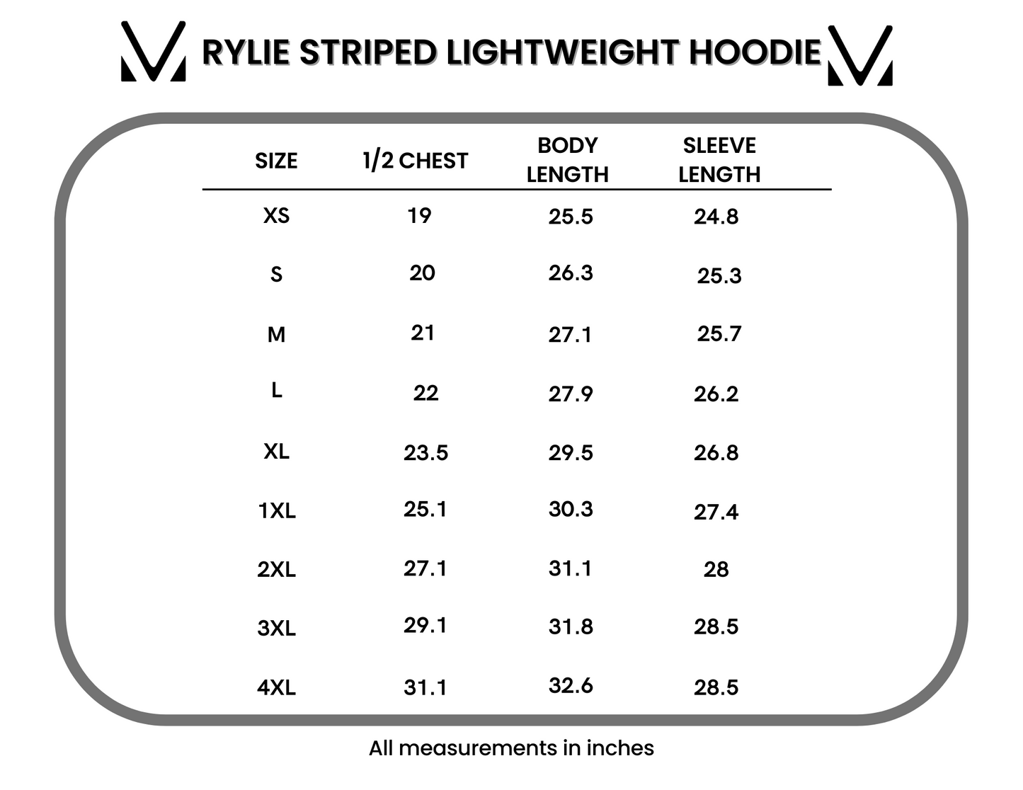 IN STOCK Rylie Striped Lightweight Hoodie - Blue and Purple